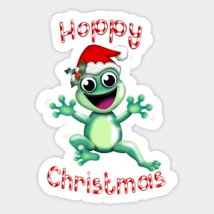 Hoppy christmas Sticker